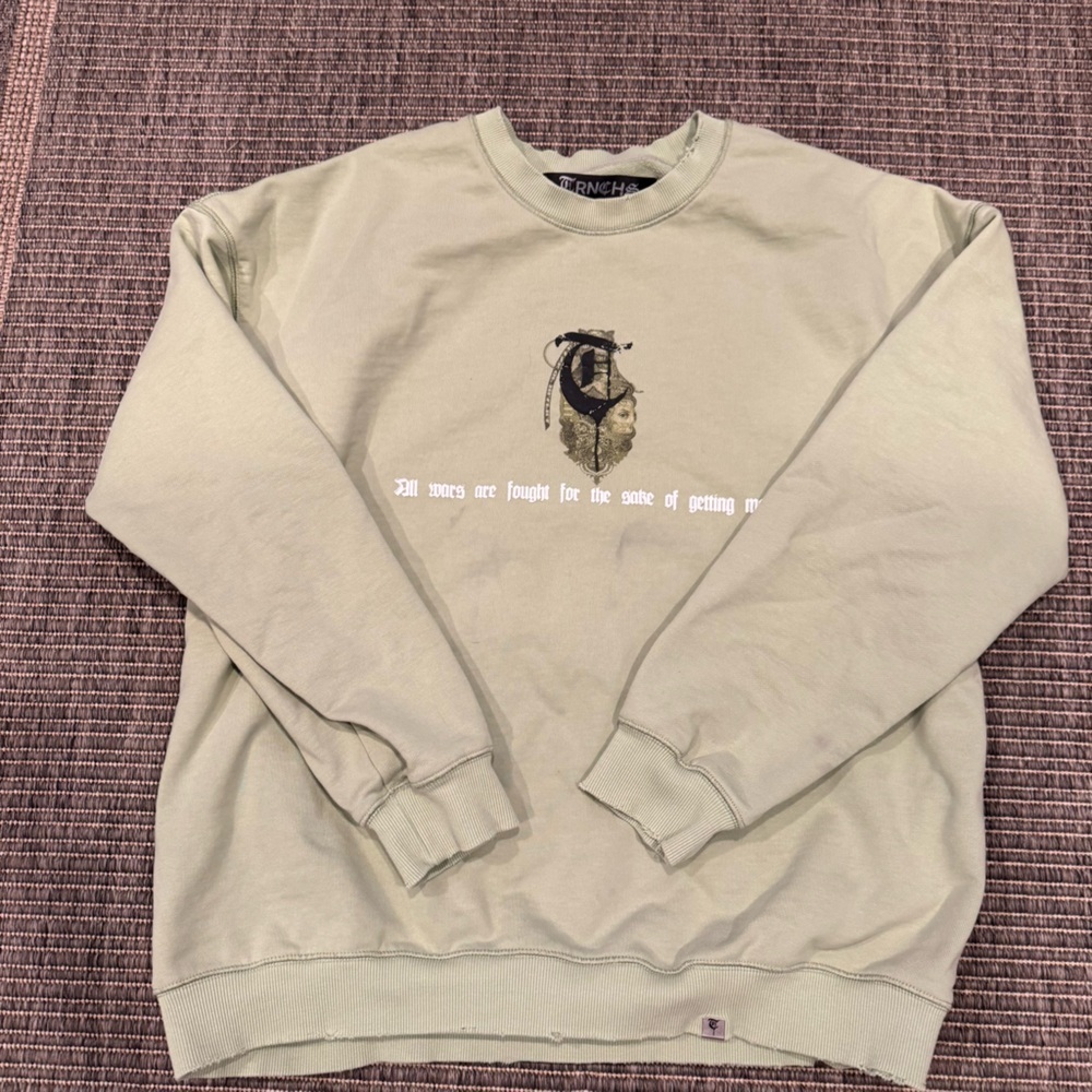 TRNCHS “War Money”Sweatshirt - Picture 1 of 6